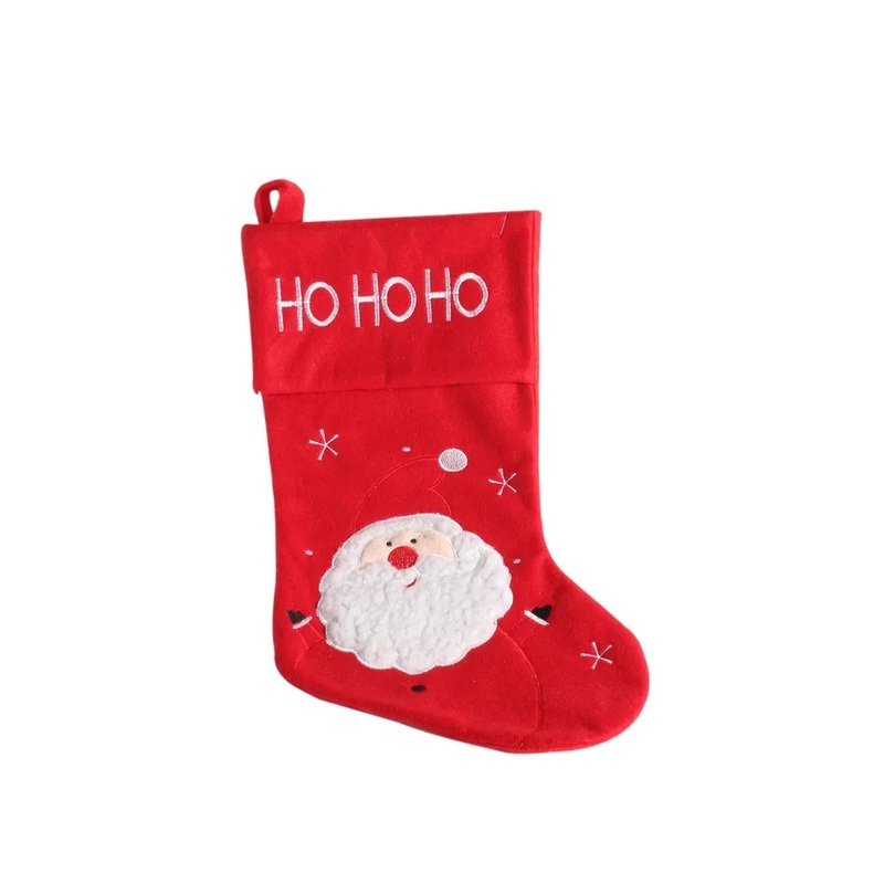 Santa Ho Ho Ho Christmas Stocking x 36cm