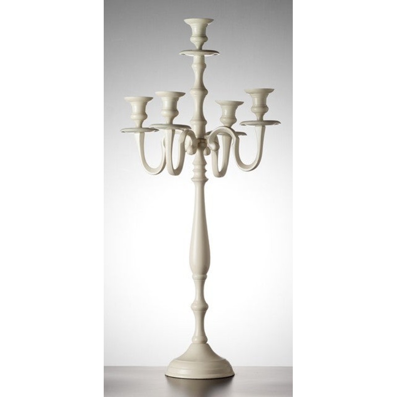 90cm Ivory Candelabra