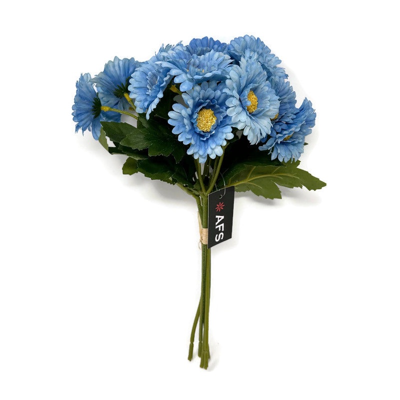 Daisy Flower Bundle x 30cm –  Blue