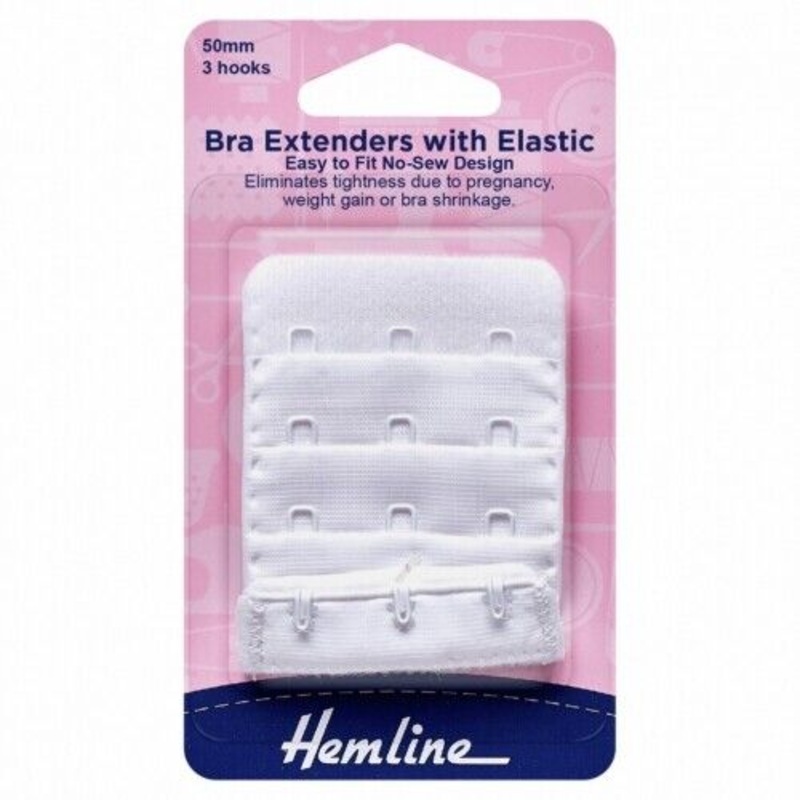 Bra Back Extenders 50mm – White