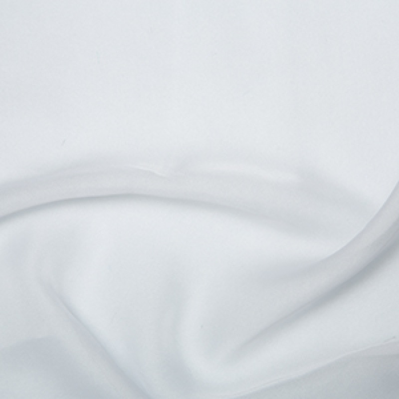 1 Metre Chiffon Cationic Fabric x 145cm – White