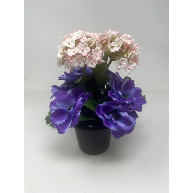 HANDMADE replacement pot – Purple & Pink