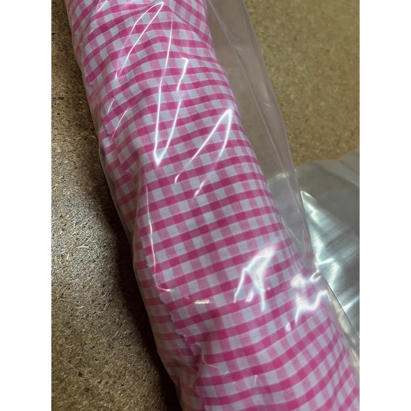 1 Metre Gingham 1/8 Check Polycotton Fabric x 112cm – Pink