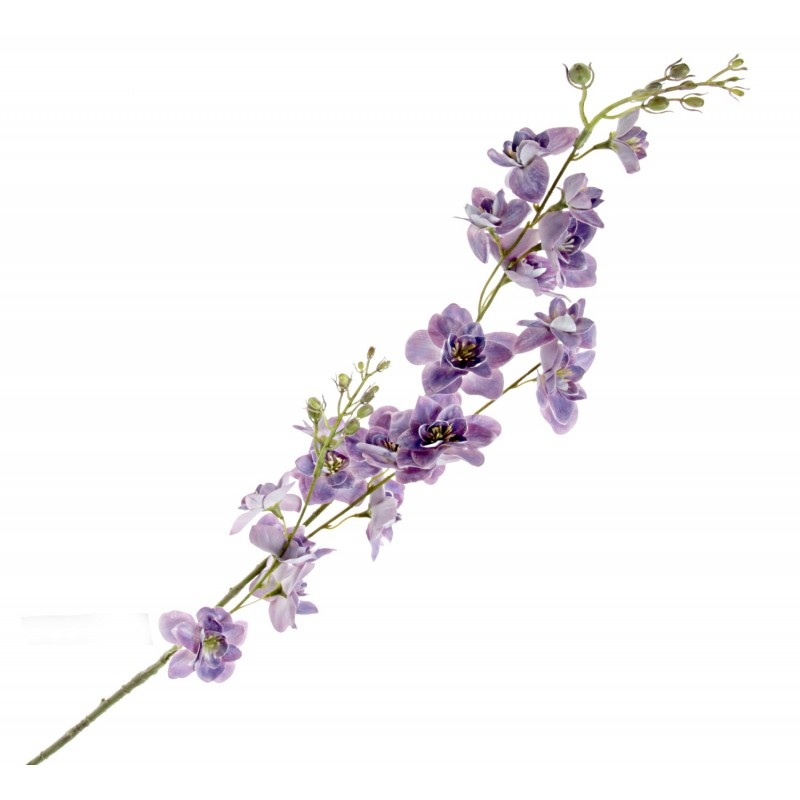 Artificial Larkspur Spray x 97cm long – Purple