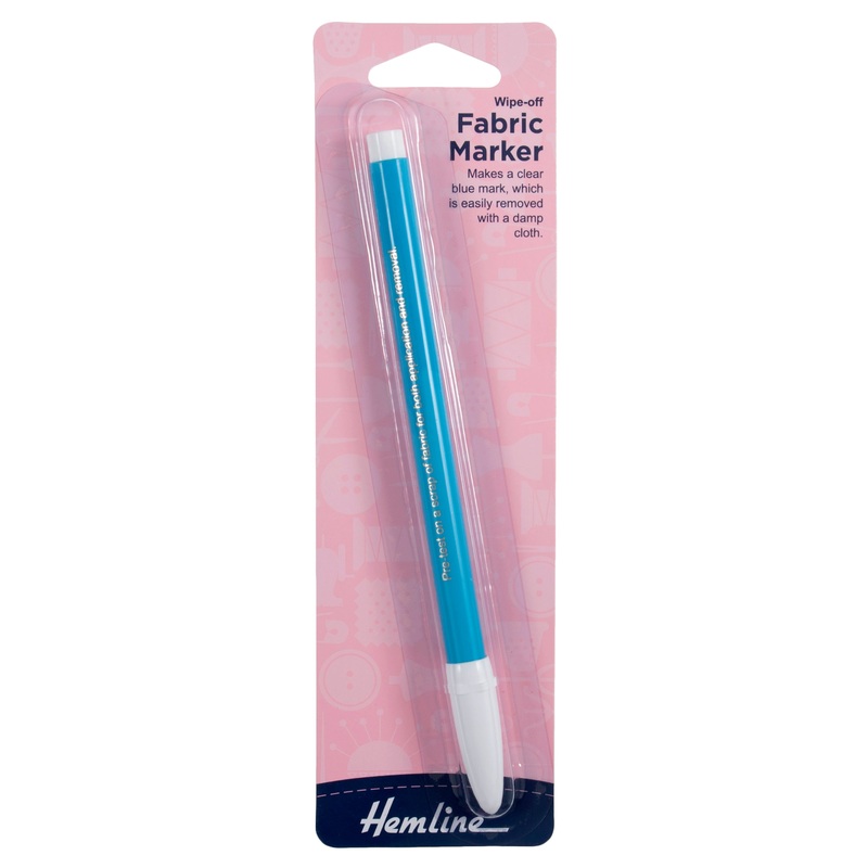 Fabric Marker Pen – Wipe or Wash Off