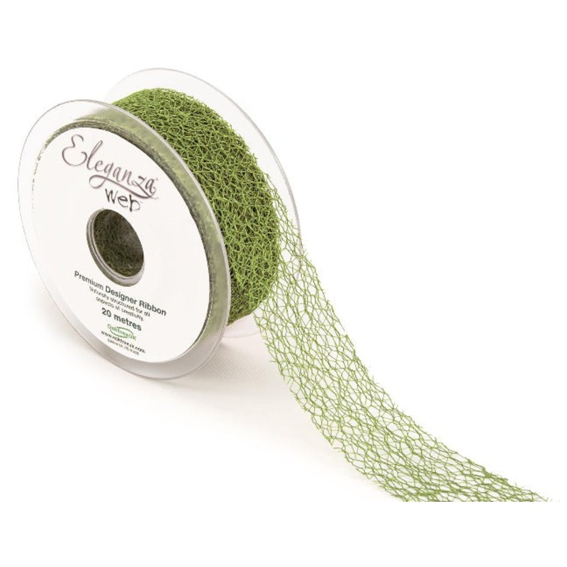 Web Ribbon 38mm x 20m – Sage Green