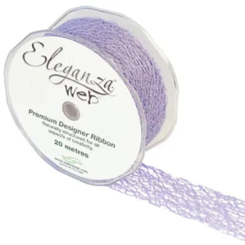 Web Ribbon 38mm x 20m – Lavender