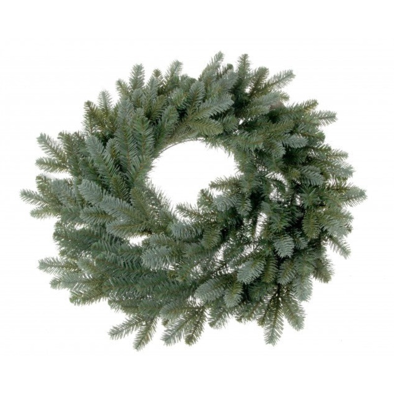 60cm Blue Spruce Wreath – Green – 280 tips