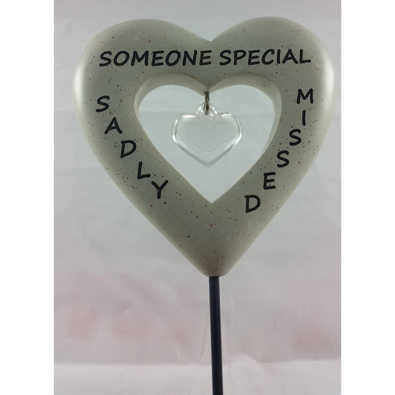 Memorial Heart Stick – Someone Special
