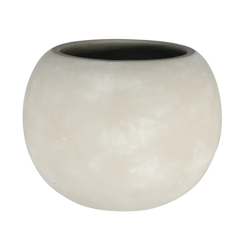 Cement Globe Large H19.5cm x D25.5cm