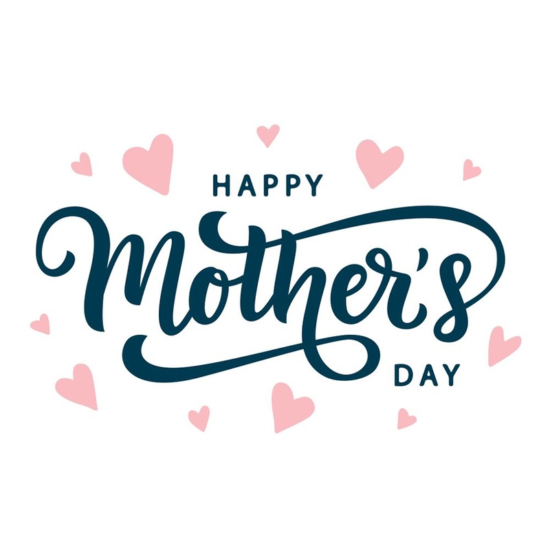 Mother’s Day Flower Gift Cards –  Mothers Day Hearts – Pack of 50 Cards