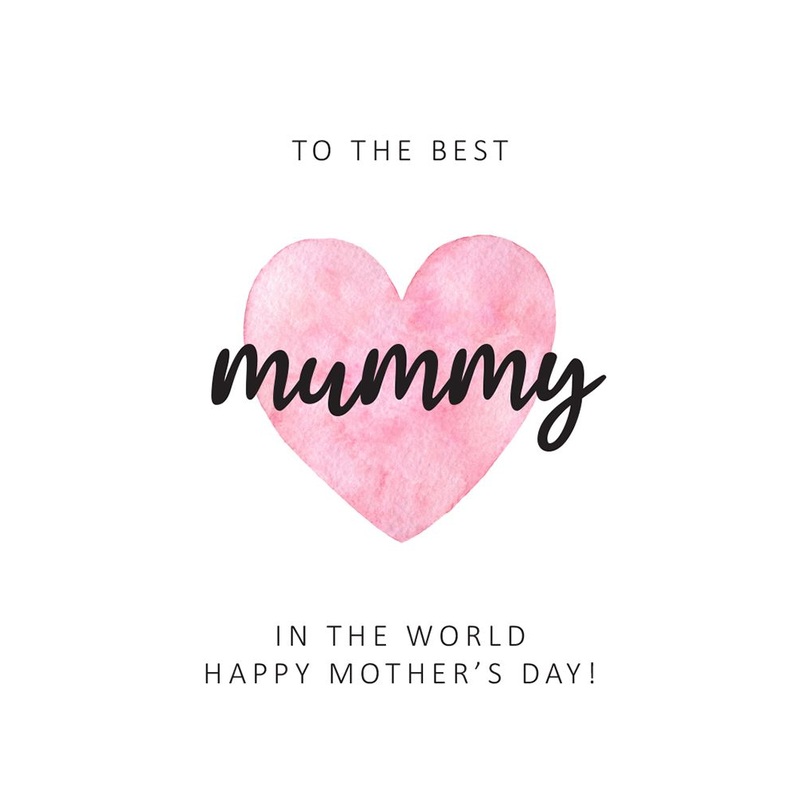 Mother’s Day Flower Gift Cards – To The Best Mummy – Pack of 50 Cards