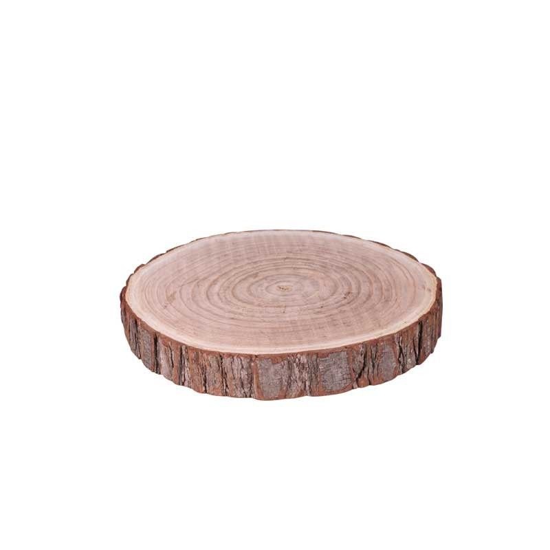 Natural Wood Slice – Width 11 to 13cm Depth 2.5cm – Sizes are Approx