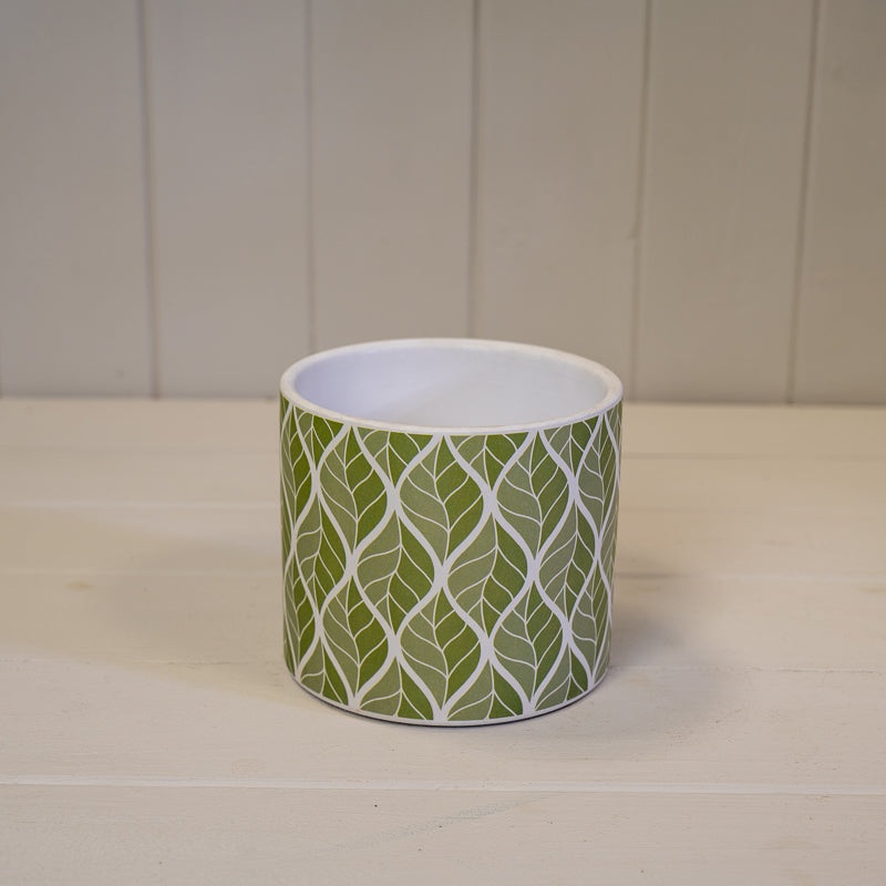 Ceramic Leaf Pot x 12cm