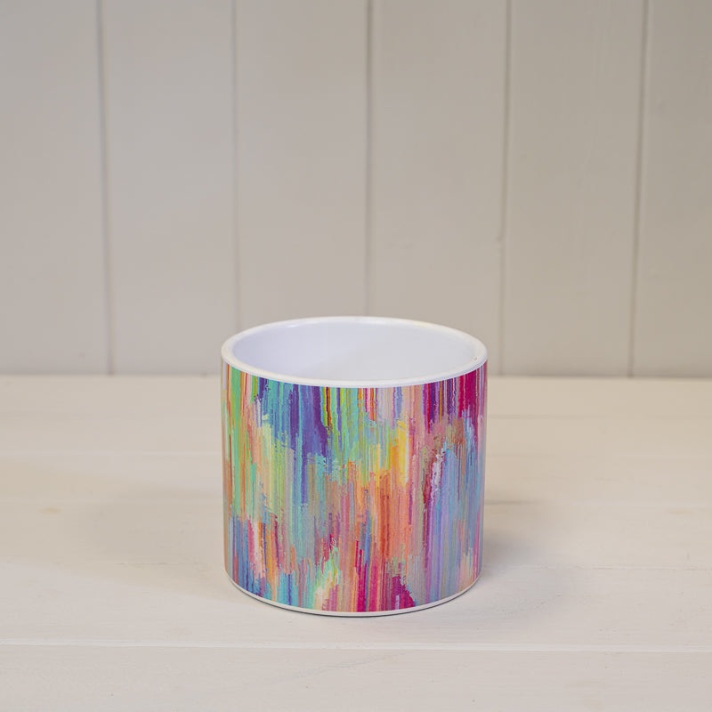 Colour Pallet Ceramic Pot x 12cm