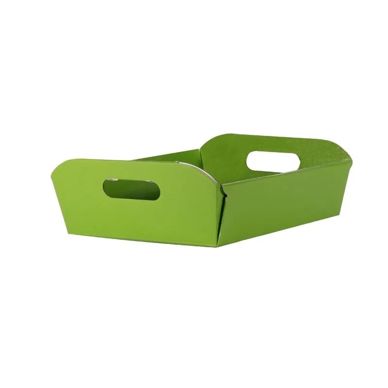 Lime Green Cardboard Hamper Box x 34cm