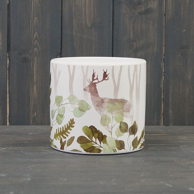 Woodland Ceramic  Pot 13 cm