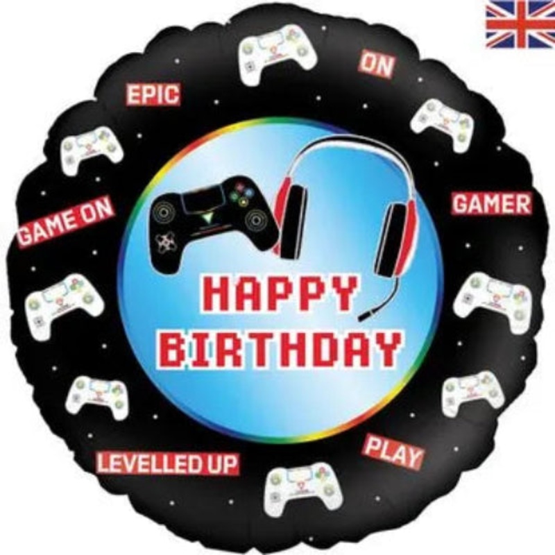 18inch Foil Balloon – Happy Birthday Controller