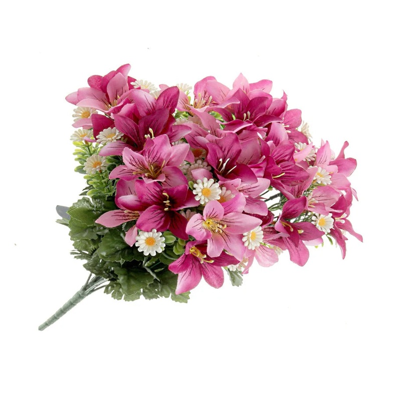Alstromeria Bouquet – Cerise Mix – 16 heads