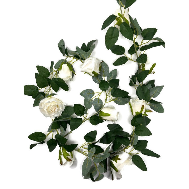 Rose Garland x 175cm – Cream