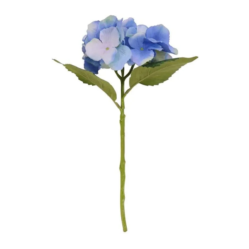 Hydrangea Flower Pick x 36cm – Blue