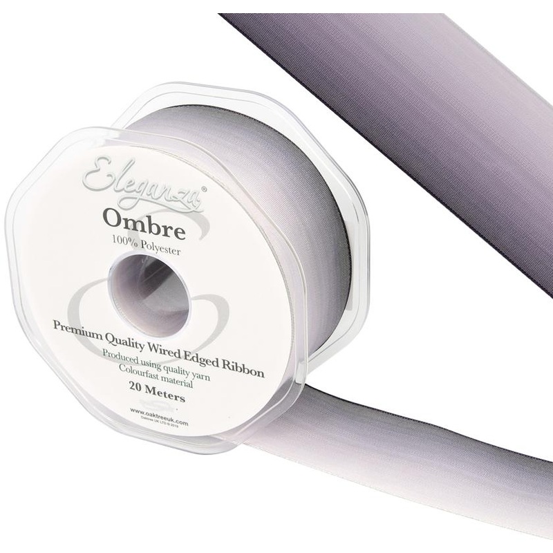 Wired Edge Ombre Ribbon 38mm x 20m – Tone 297