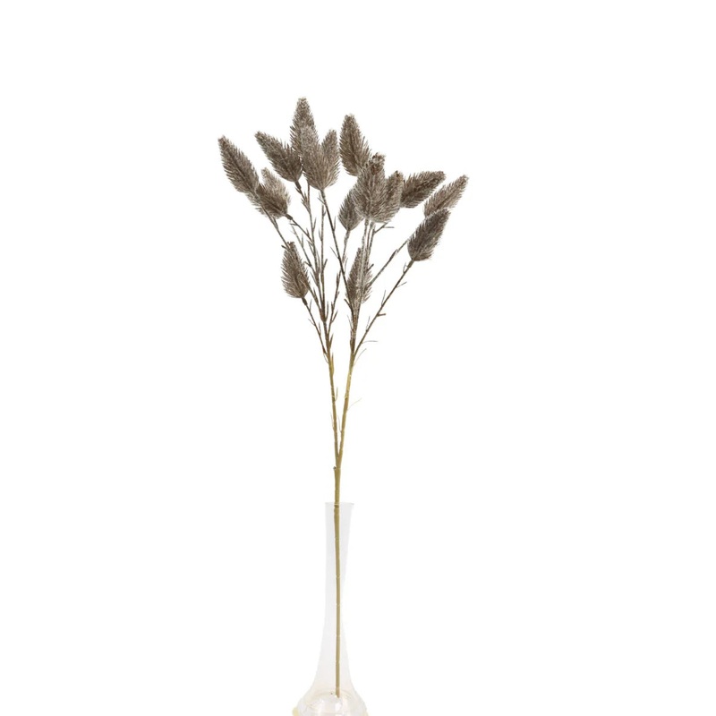 Artificial Tail Grass – 70cm long with 15 Heads – Brown