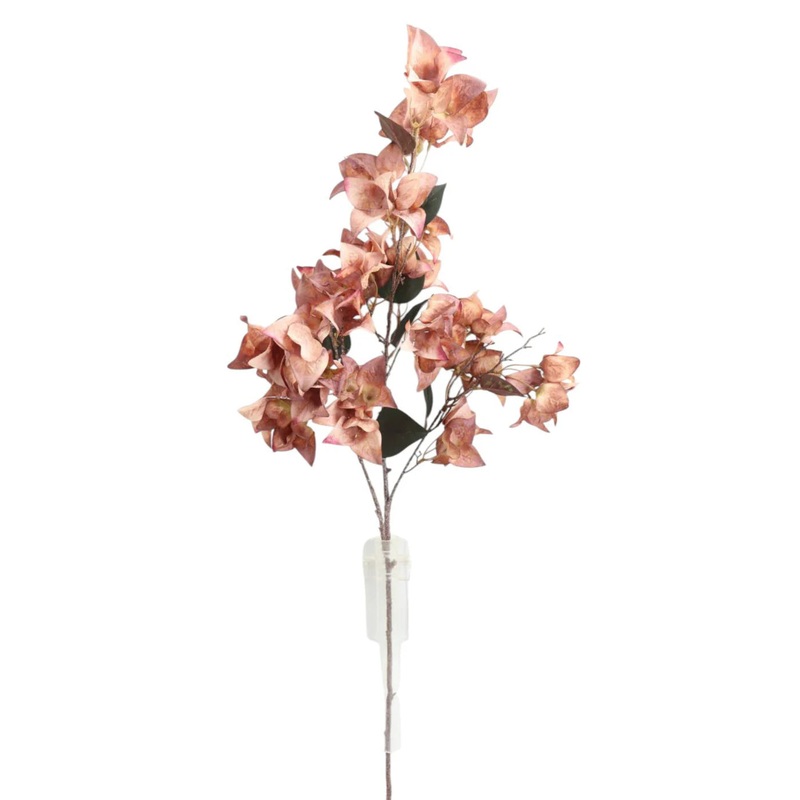 Dry Artificial Bougainvillea Spray – Mauve (108cm long)