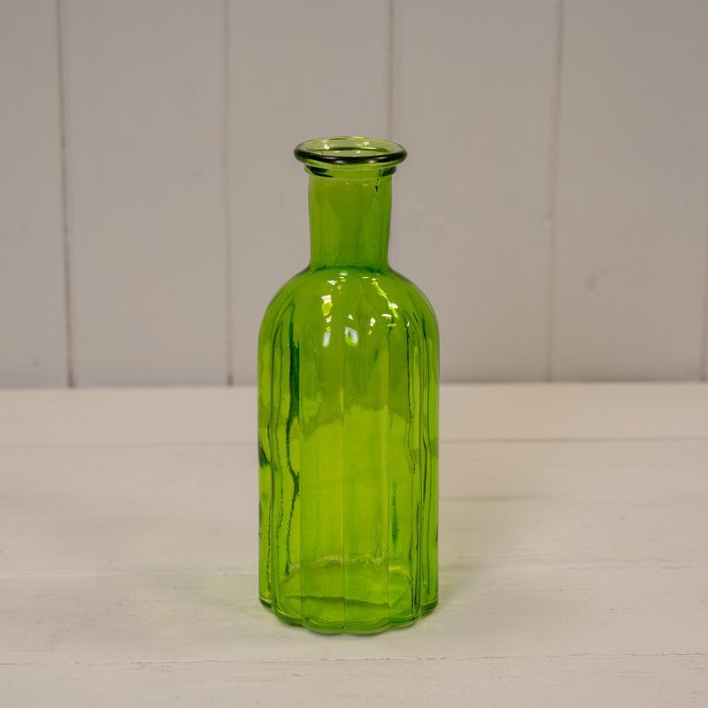Emerald Green Glass Bottle