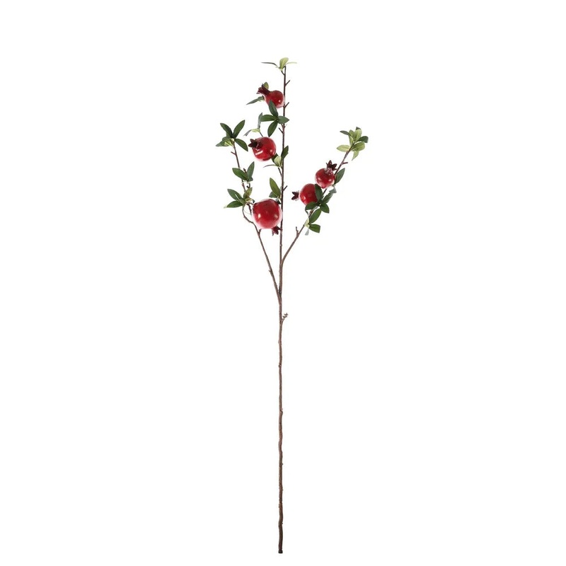 Pomegranate Fruit Spray – Red – 88cm