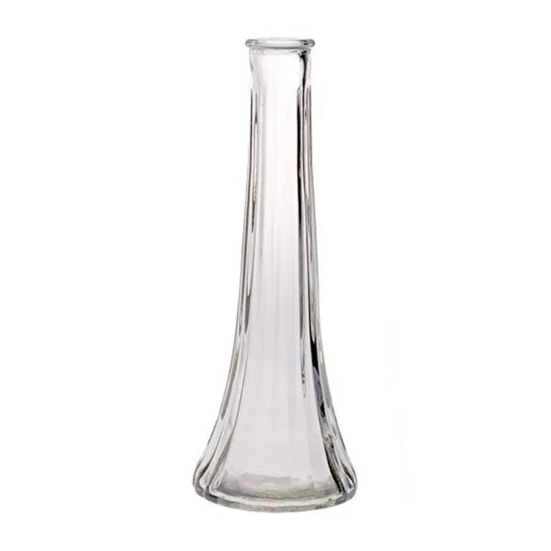 Ashley Bud Vase – Clear – 21cm