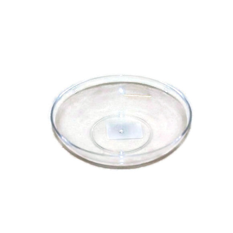 Clear 9 Floral Foam Floristry Acrylic Round Dish