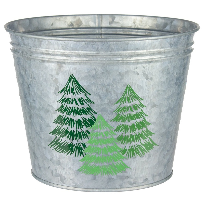 3713-12-1569 5.38 Christmas Tree Pail w/hard liner – Each