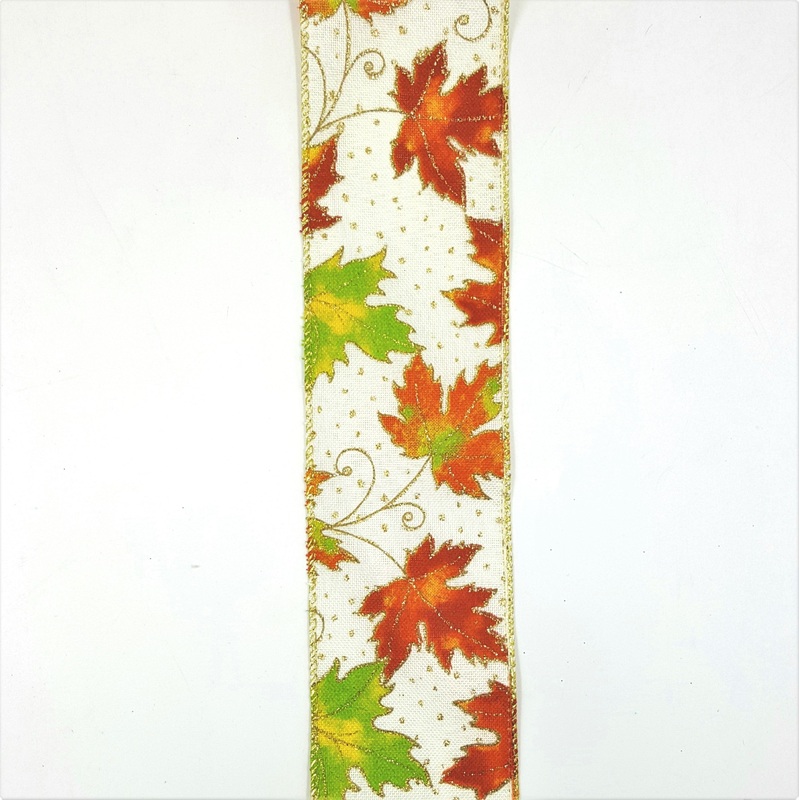 #40 Josalyn Cream Ribbon – 25Yd/Roll