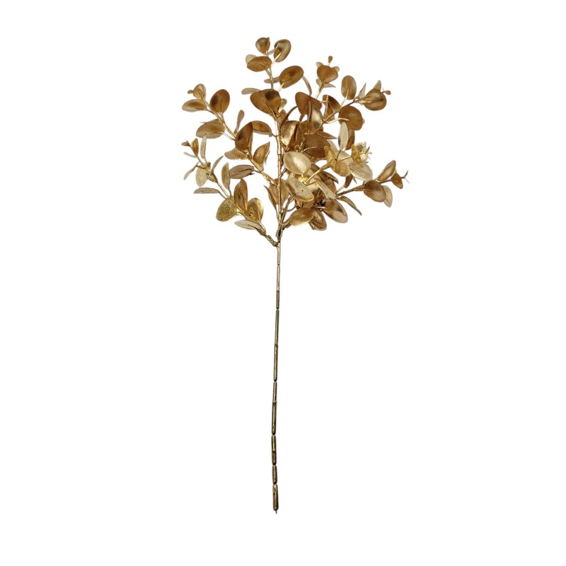 Metallic Eucalyptus Pick x 37.5cm Long – Gold
