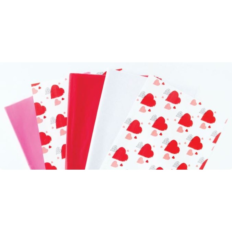 Sweetheart Assortment Waxed Tissue – 200/Sheets