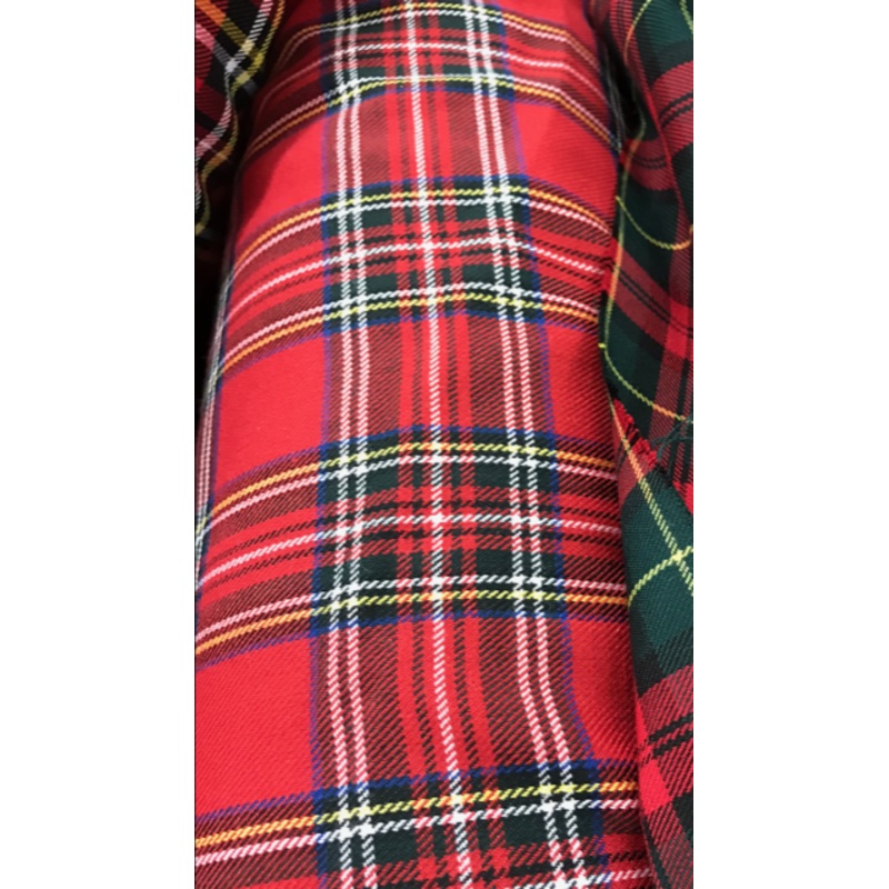 1 metre Tartan Fabric x 150cm / 60 – Medium Royal Stewart Stock location b2