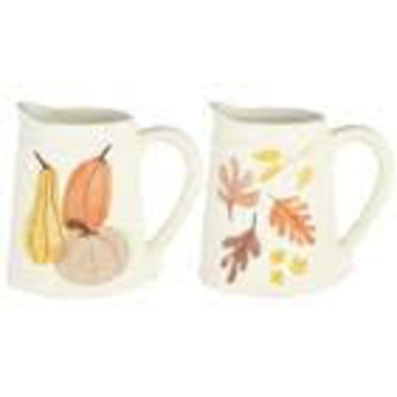 7595-06-1294 – Autumn leaves cream pitcher set of 2
