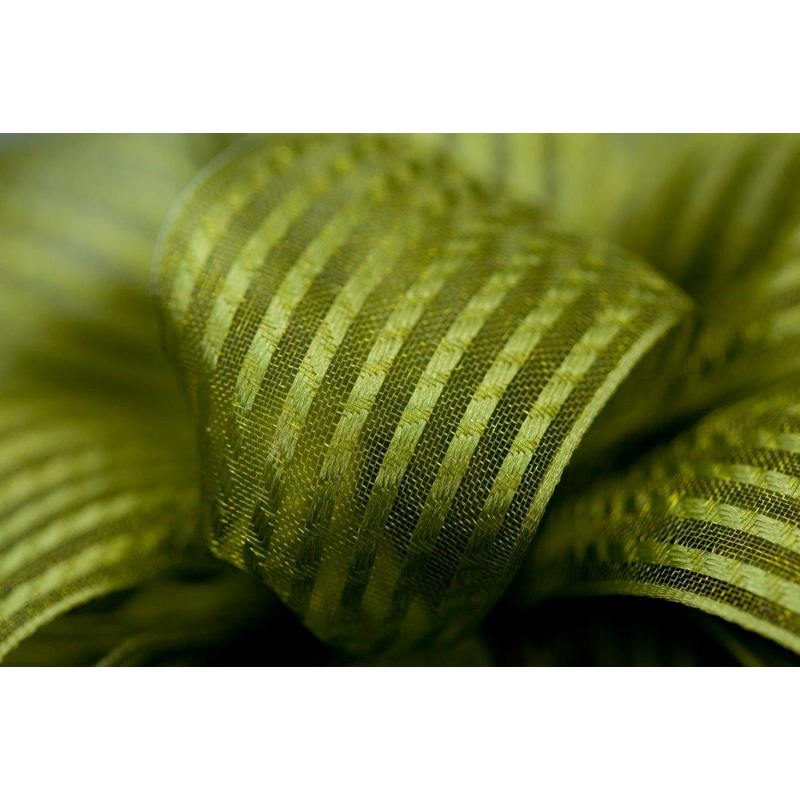 #9 Sheer Stripe Basil – 50/Yd