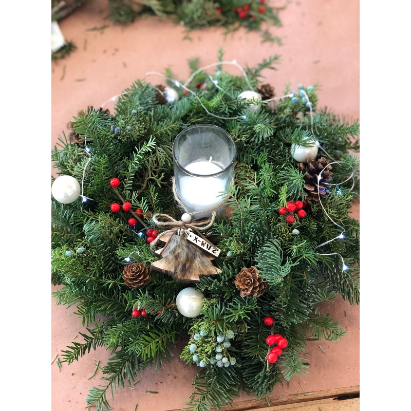2 in 1 Holiday Wreath/Centrepiece