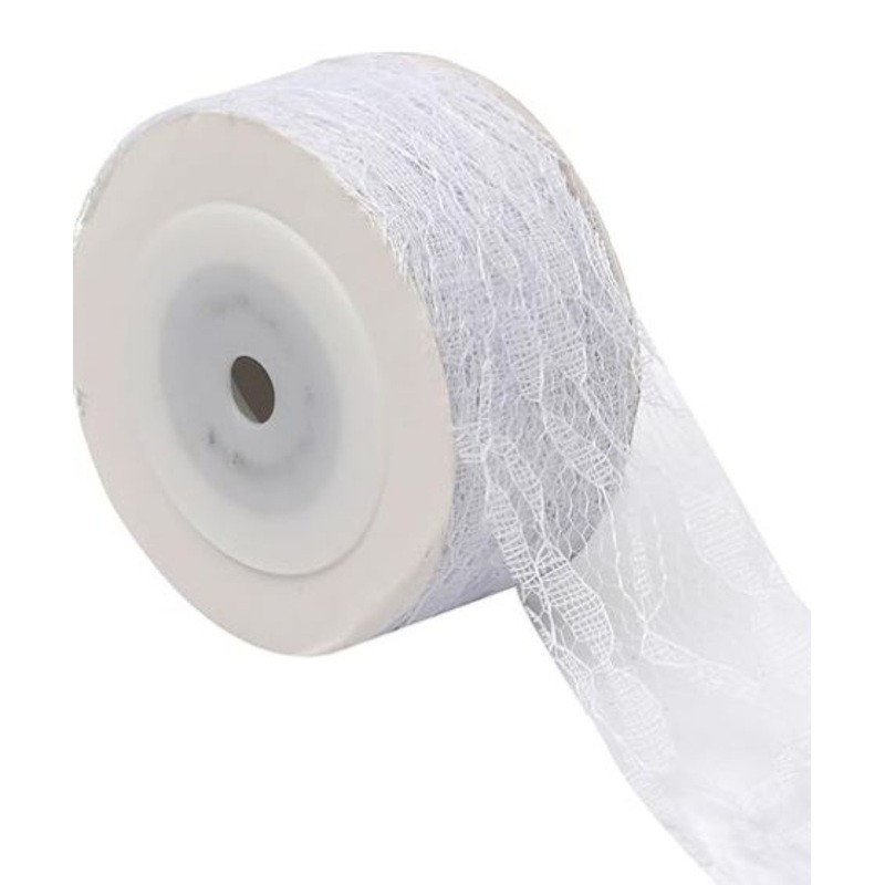 222324 – 1-1/2  Lacey Tulle Ribbon Asst. – Each