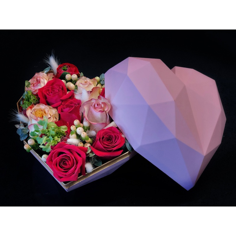 Heart Shape Flower Box