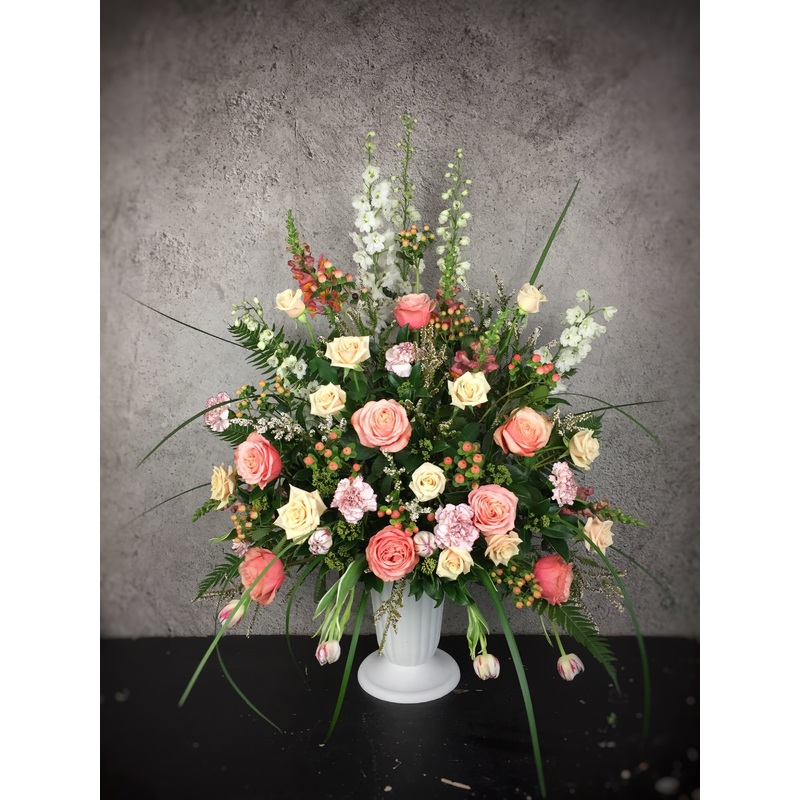 UA-3 Deluxe Harmony Colour Urn Arrangement