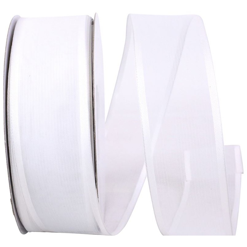 #9 Charlize Sheer Ribbon – Multiple Colors – 50 Yd/Roll