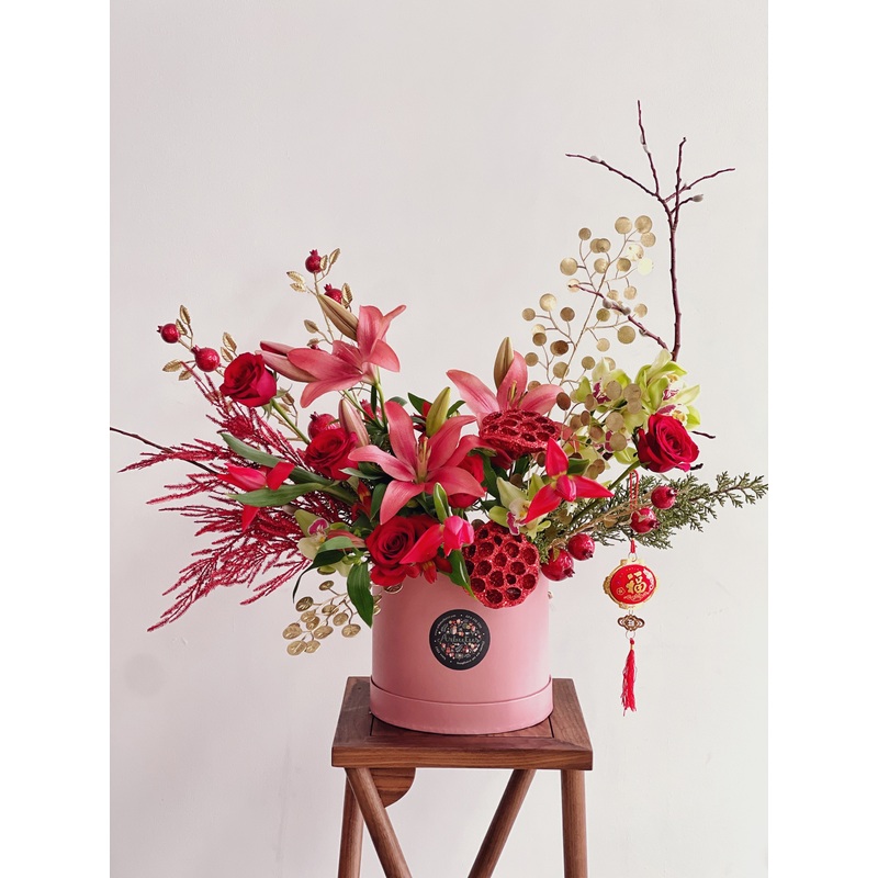 Chinese New Year Hatbox