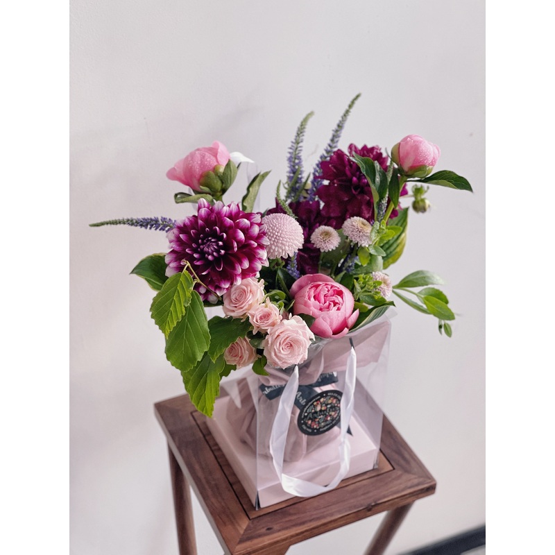 Designer’s Choice Floral Valise