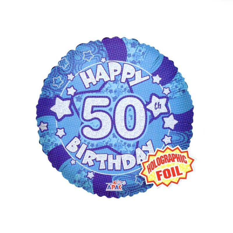 Happy 50th Birthday Balloon