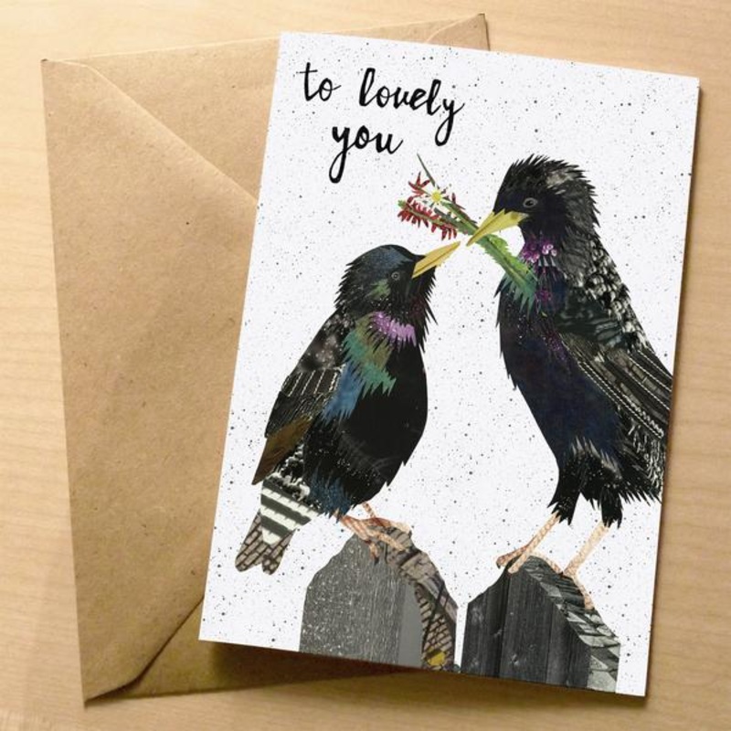 To Lovely You greeting card