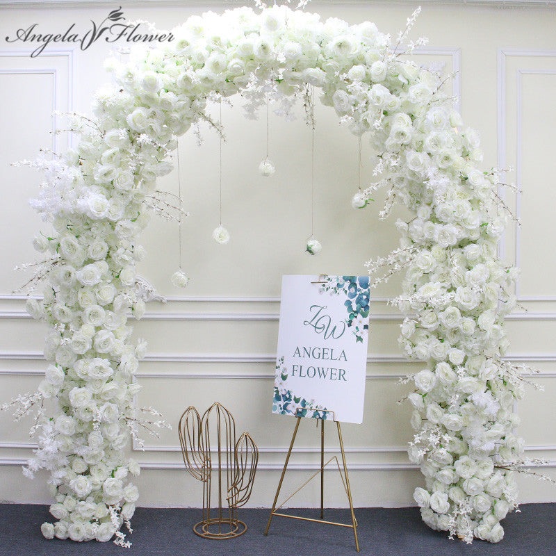 Wedding Arch Decor Floral Arrangement Party Props Window Display A7449 A7550