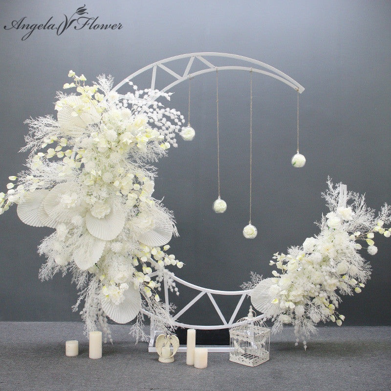 Wedding Backdrop Decor Wall Floral Arrangement Party Props A073 A7456